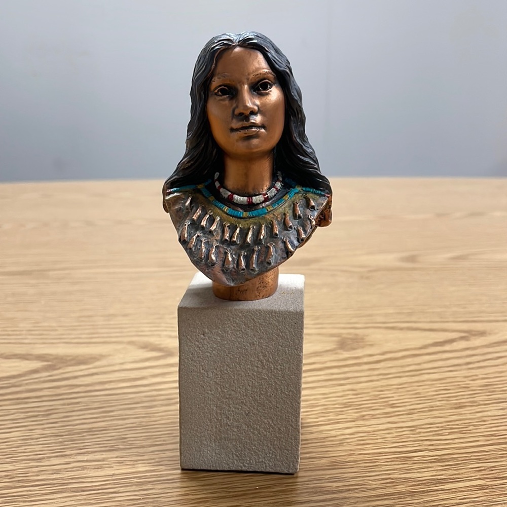 Pocahontas Mixed Media Art